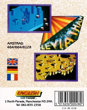 Leviathan (UK) (1987) (Trainer) box cover back